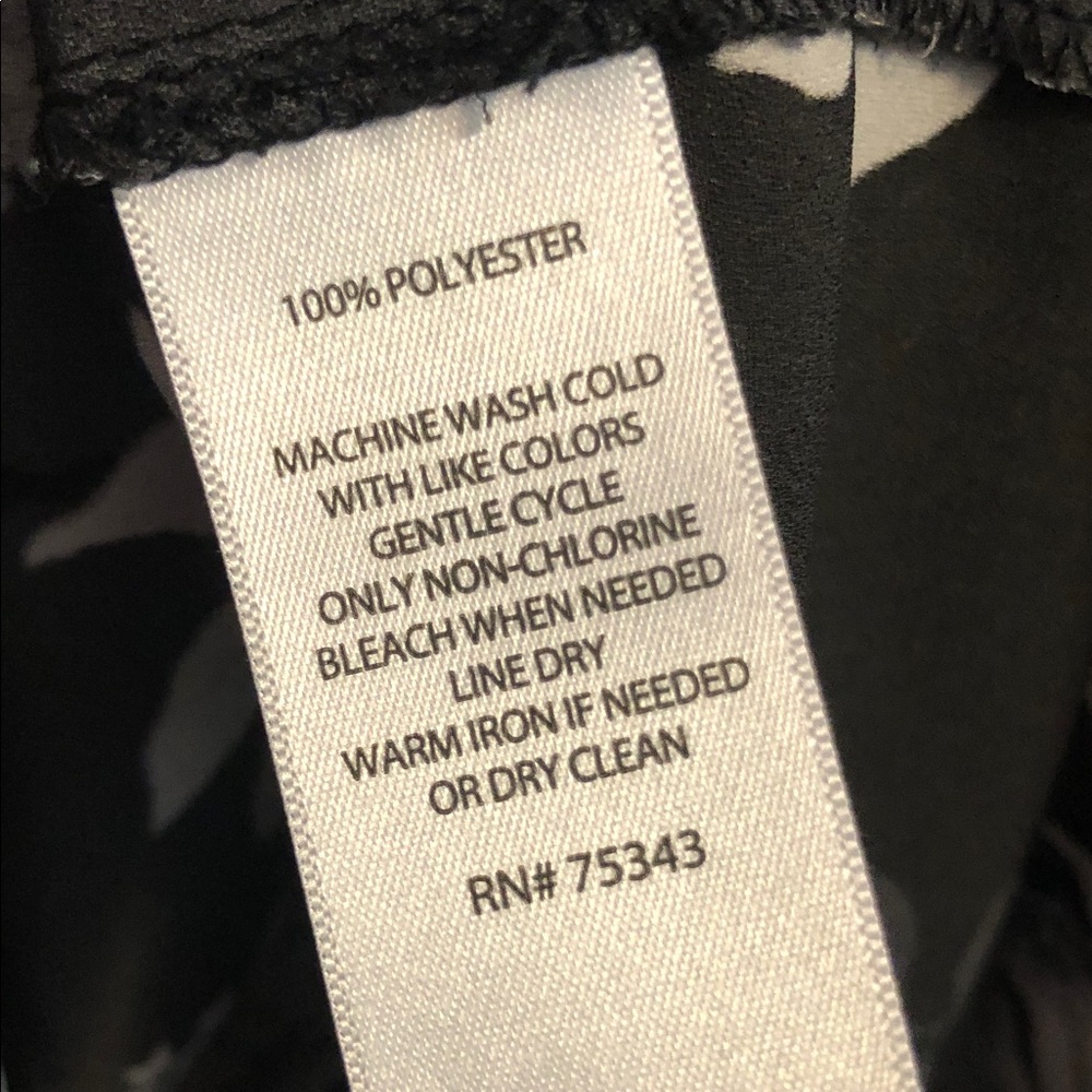Cynthia Rowley Monochromatic Floral Blouse - Picture 4 of 4